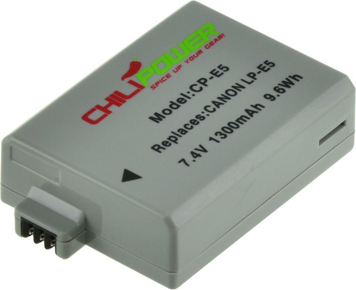 ChiliPower camera accu Canon LP-E5