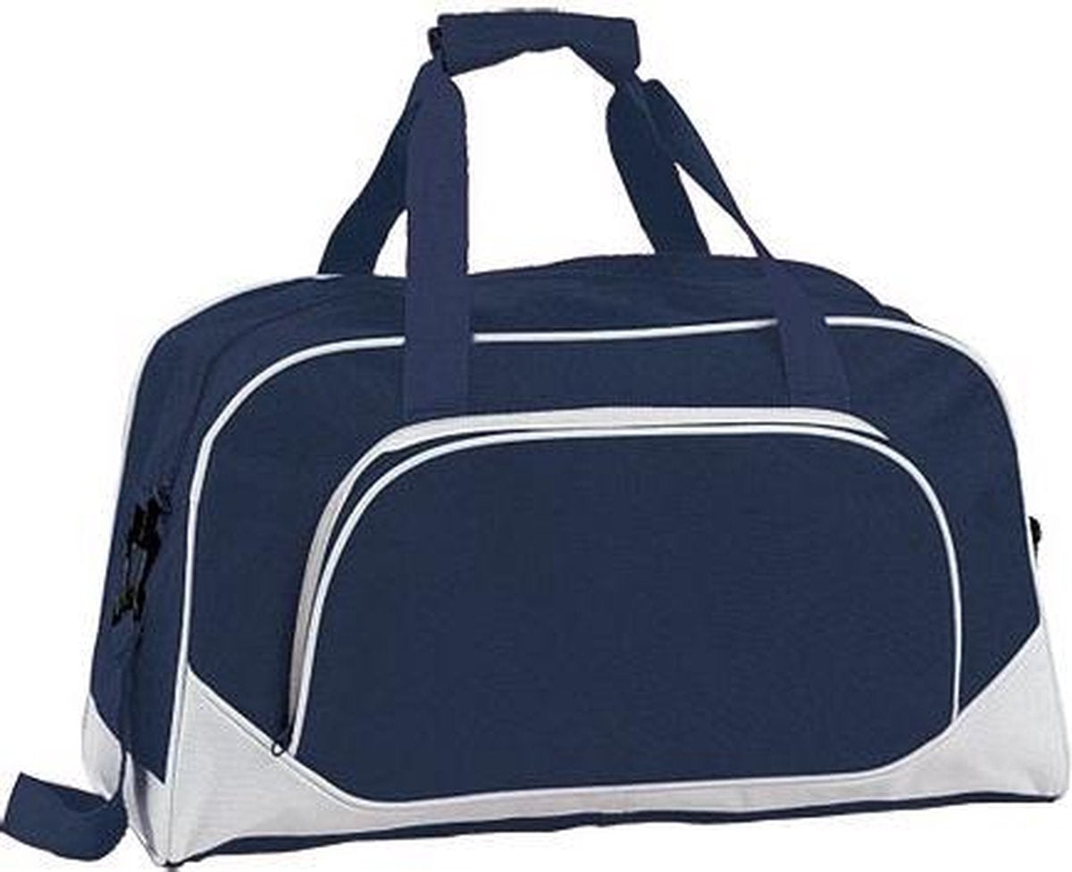 Navy blauwe sporttas 42 cm