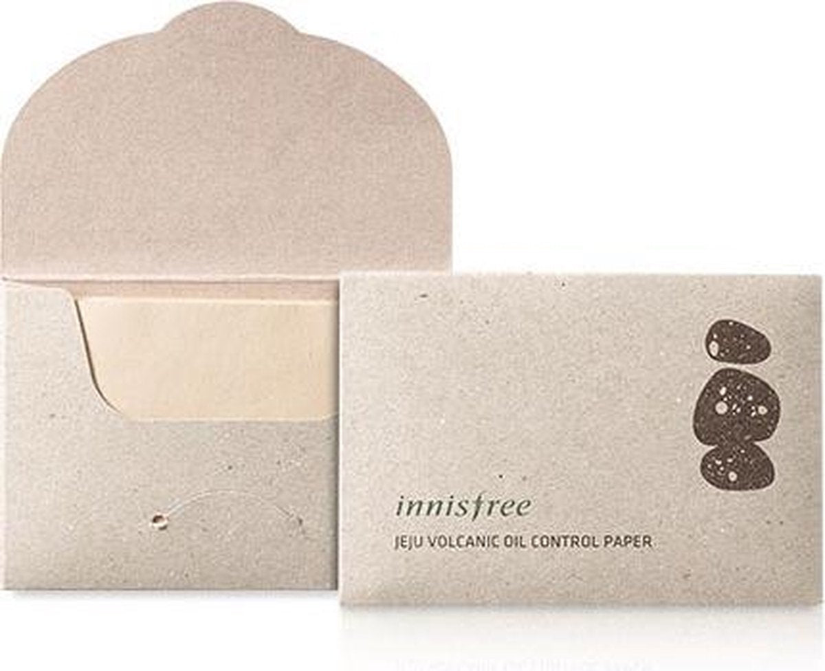 30 Jeju Volcanic Oil Control Paper | Innisfree | Blotting Paper tegen de vette huid | Koreaanse skin care