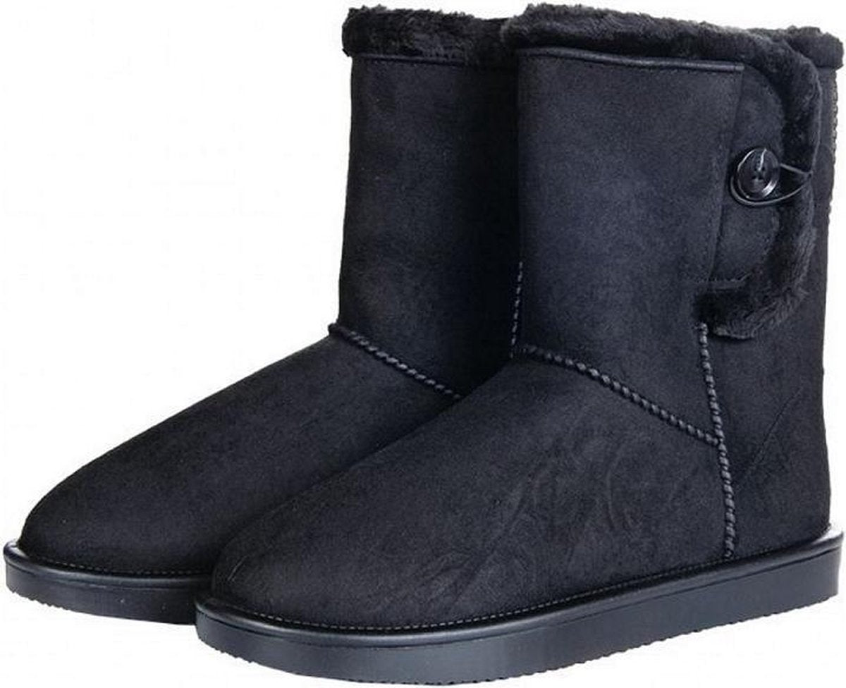 HKM Allweatherlaars Davos Button Fur zwart maat 35