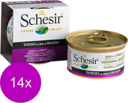 Schesir adult tonijn met rund - 14 st à 85 gr