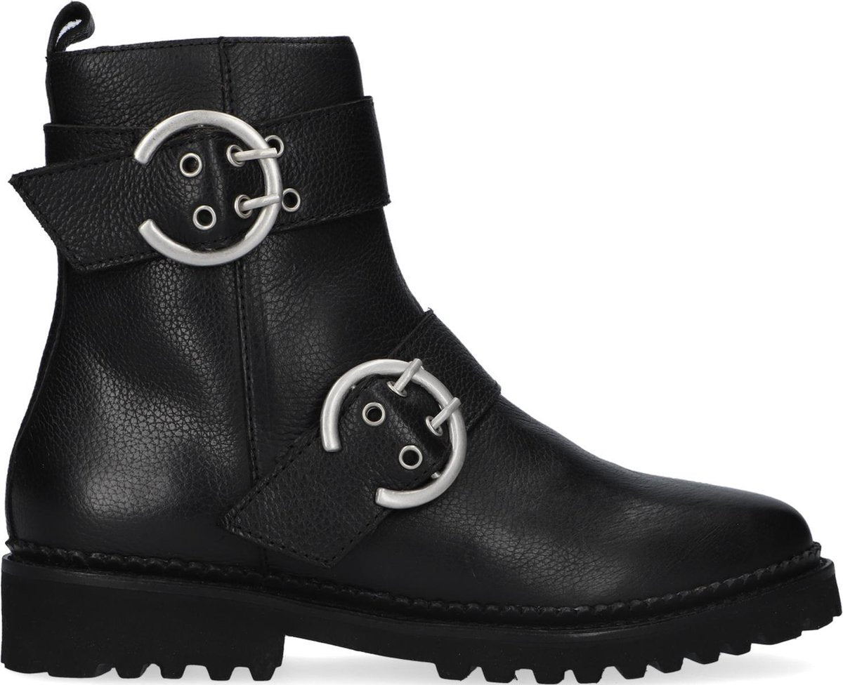 Tango Bee 504 Veterboots - Laarzen Met Veters - Dames - Zwart - Maat 39