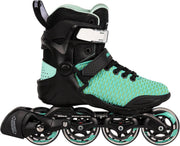 Powerslide Inlineskates - Maat 36 - Vrouwen - licht blauw - zwart