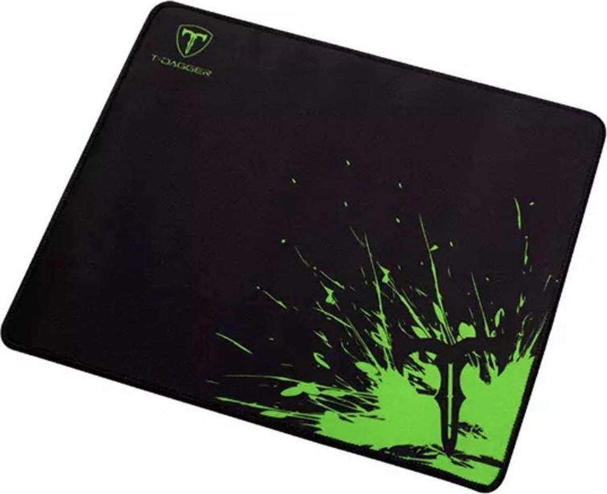 T-DAGGER Muismat Gaming – Computer Muismat - Controle Editie - Zwart - Anti Slip
