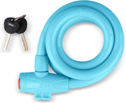 Vinz Musala Spiraal Kabelslot / Fietsslot voor Kinderfiets 15mm Blauw - 150cm
