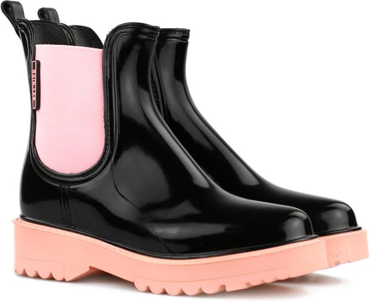Rainlab regenlaarsjes Zwart - Roze 40