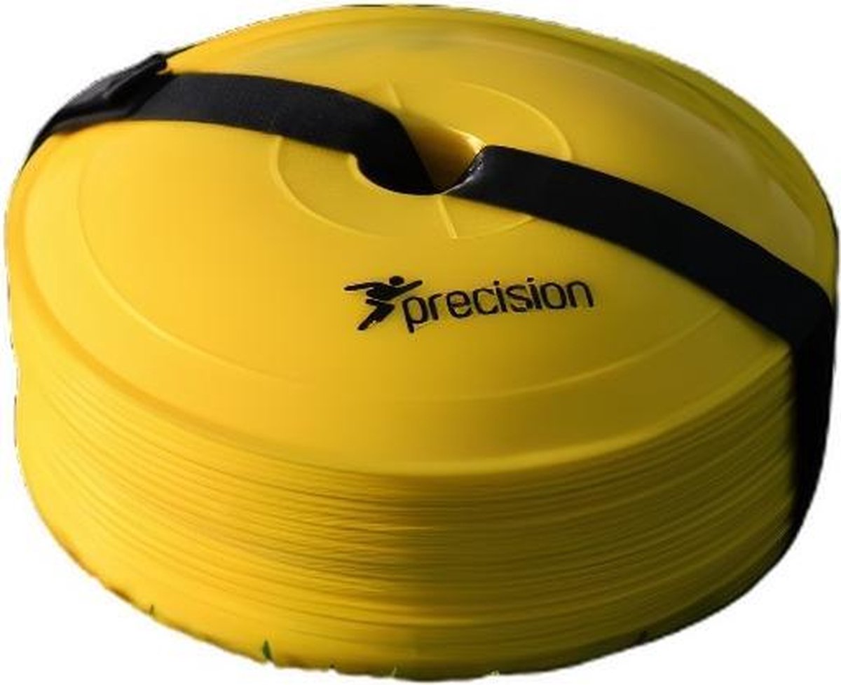 Precision Platte Trainingshoedjes 21 Cm Geel 40 Stuks
