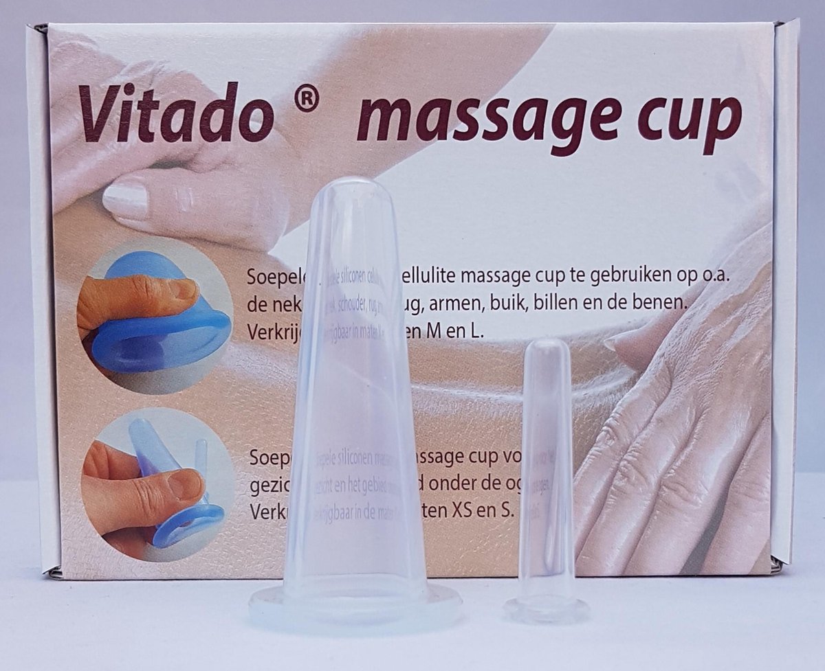 Massage cup siliconen voor gezicht / faciale cupping