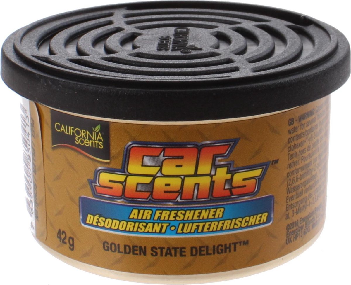 California Scents Luchtverfrisser Blik Golden State Delight 42 Gram