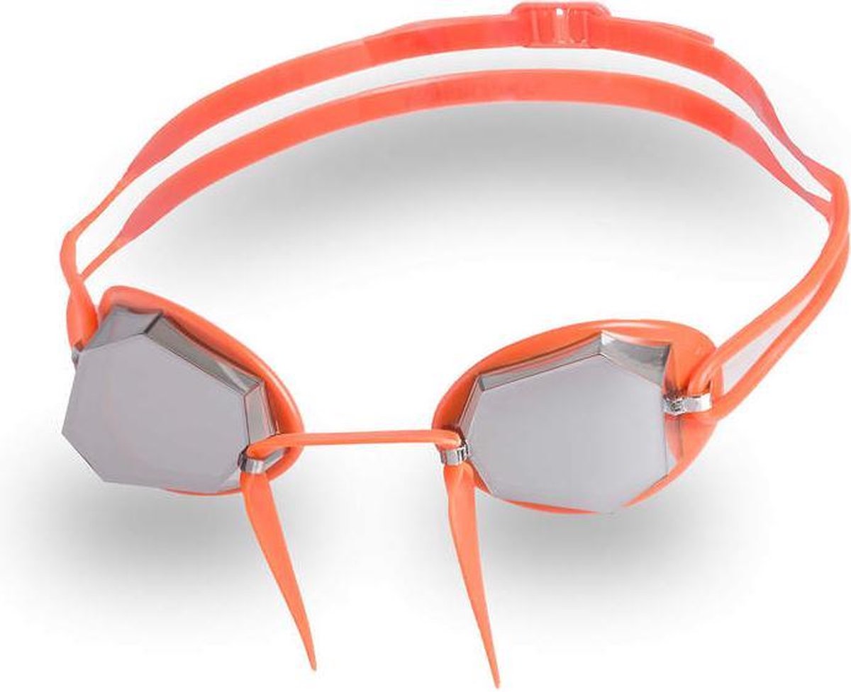 HEAD DIAMOND Zwembril Orange Fluor Special Edition - Mirrored