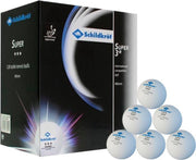 Donic Schildkröt Tafeltennisballen  wit  3 stars  120 Stuks