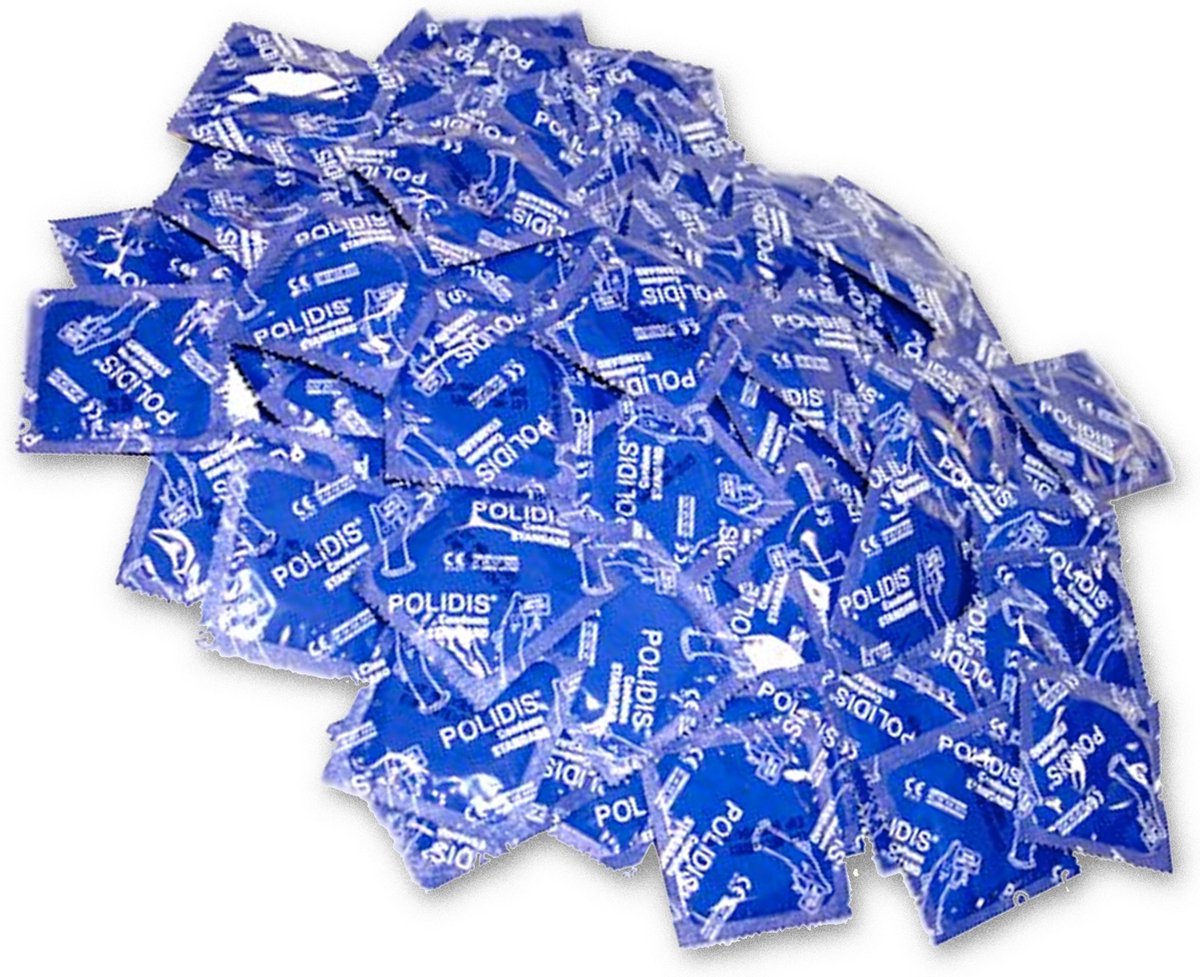 Polidis Standaard Condooms. Bulk Pack 100