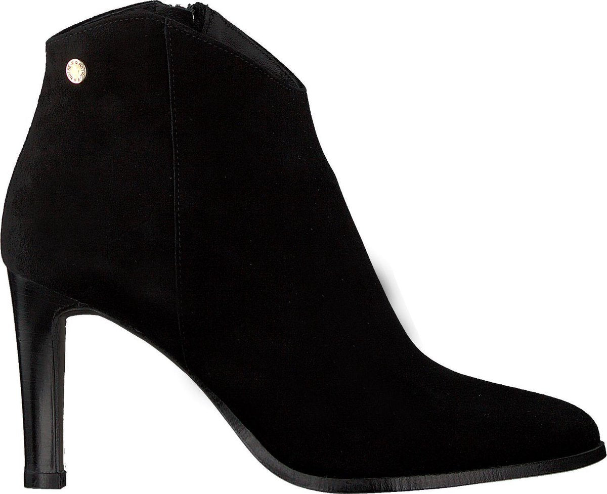 Notre-V 7433 Enkellaarsjes - Enkelboots - Dames - Zwart - Maat 42