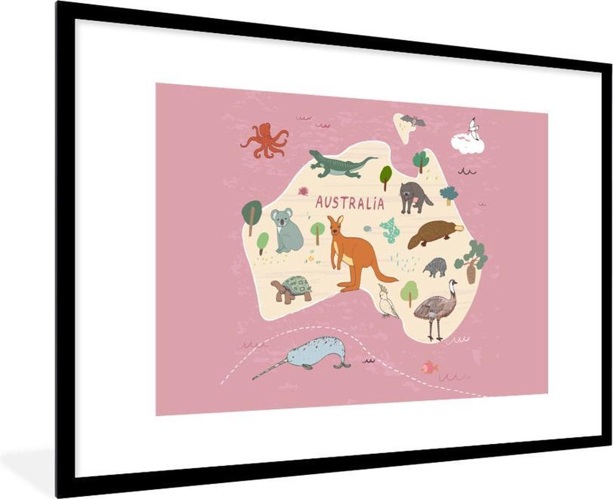 Australië - Wereldkaart kinderen - Dieren