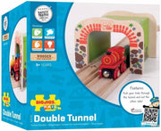 Houten Rails - Dubbelspoor Tunnel
