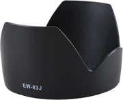 Zonnekap EW-83J voor Canon EF-S 17-55 f/2.8 IS USM met 77mm filtermaat