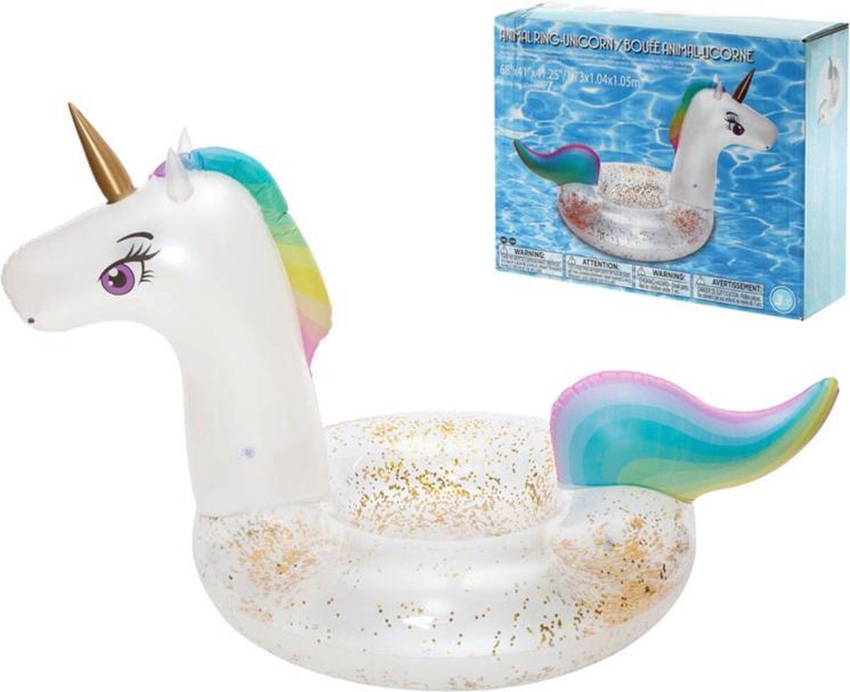 Opblaasbare Zwemband Unicorn 116cm