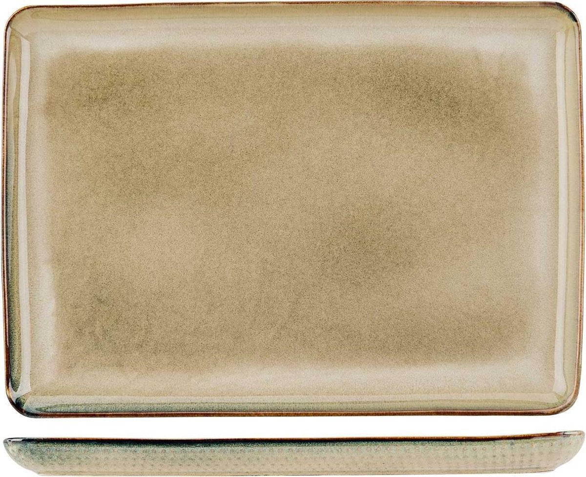 Toluca Amber Bord 35x25cm Rechthoek