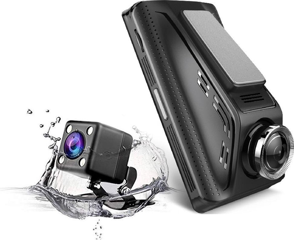 HAMTOD HV35 3.5 inch IPS Touchscreen 170 Graden Groothoek Full HD Video Car DVR