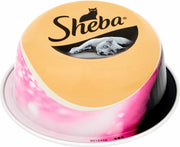 Sheba Luxe Menu - Zeecocktail in Saus - Kattenvoer - 12 x 80gr