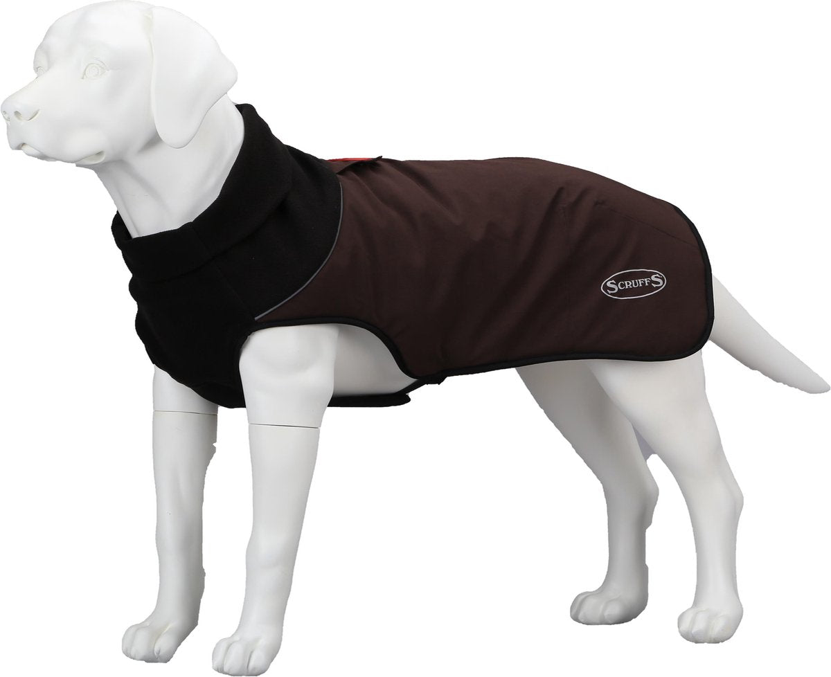 Scruffs Thermal Warme Hondenjas - Bruin - XXS 36 cm
