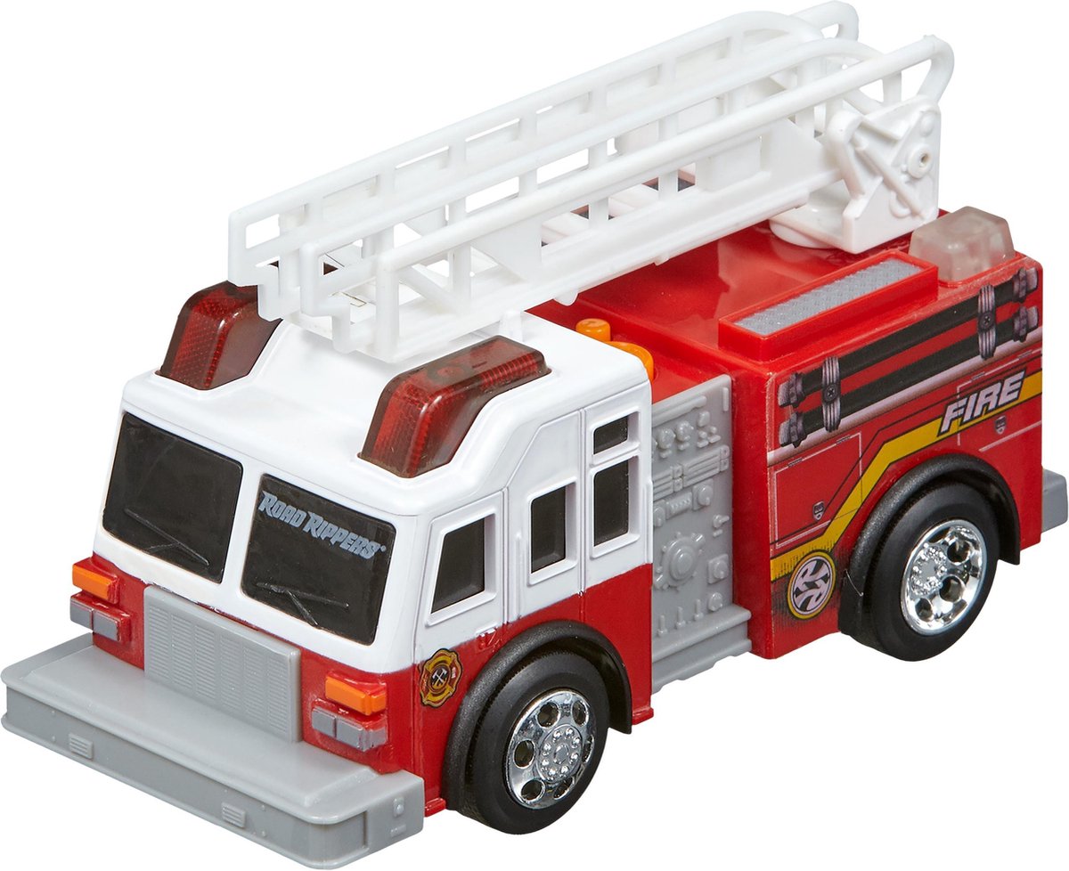 Nikko - Road Rippers Auto Rush en Rescue: brandweerwagen 13 cm