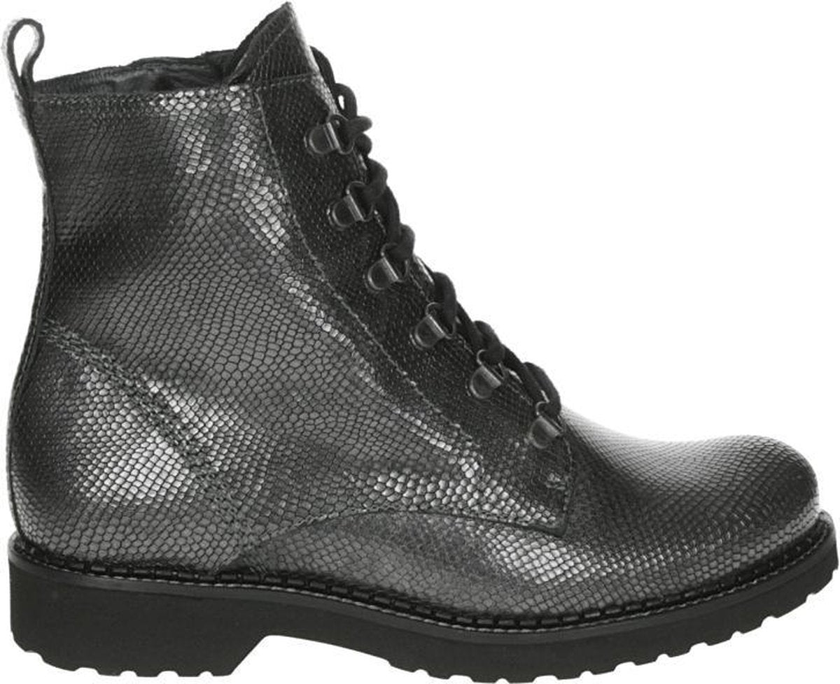 Verhulst 6437 A - Volwassenen VeterlaarzenHalf-hoge schoenen - Kleur: Grijs - Maat: 36