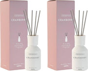 Diffuser 100ML Cranberry - set 2 stuks