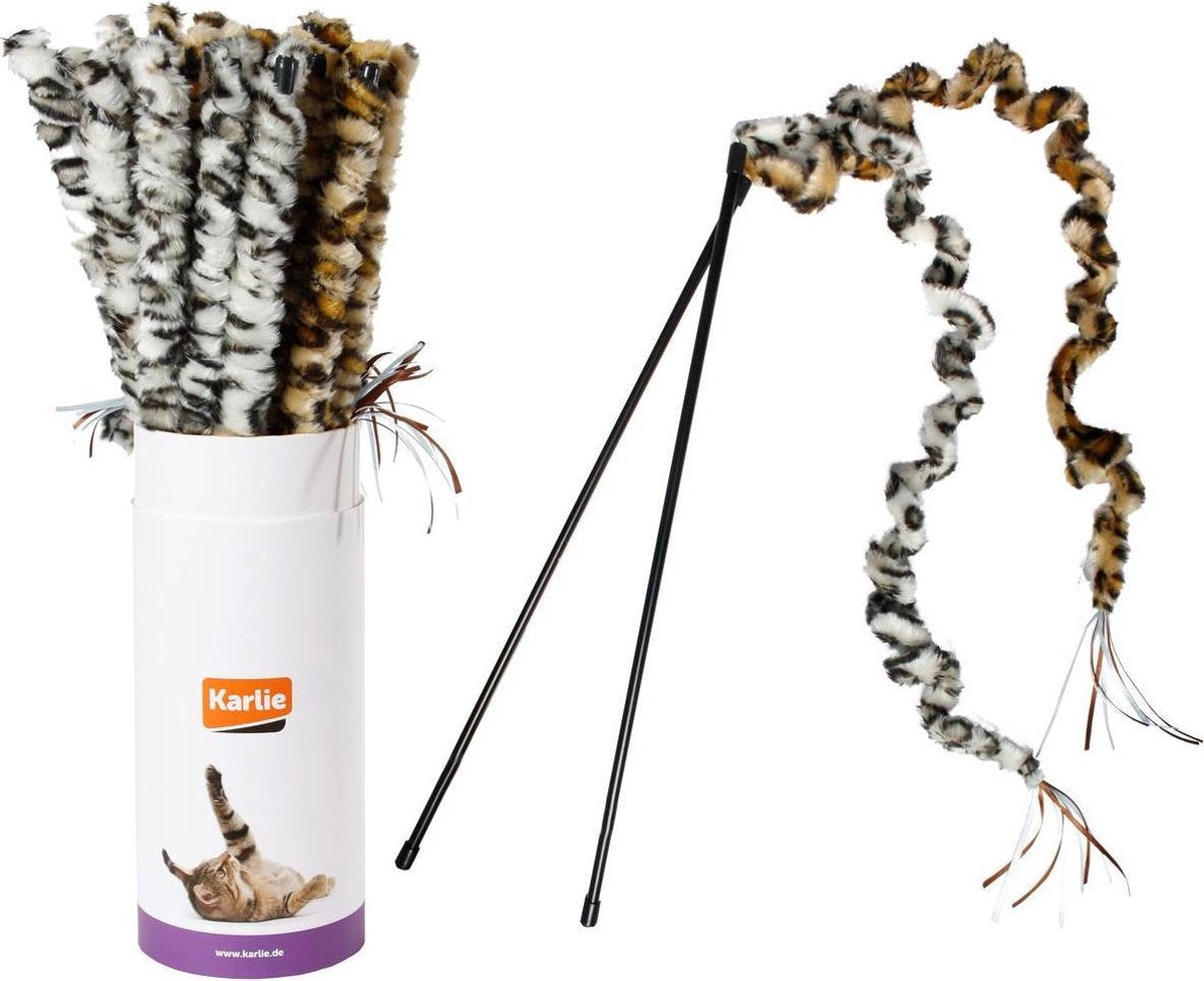 Cat dangler tube safari tail