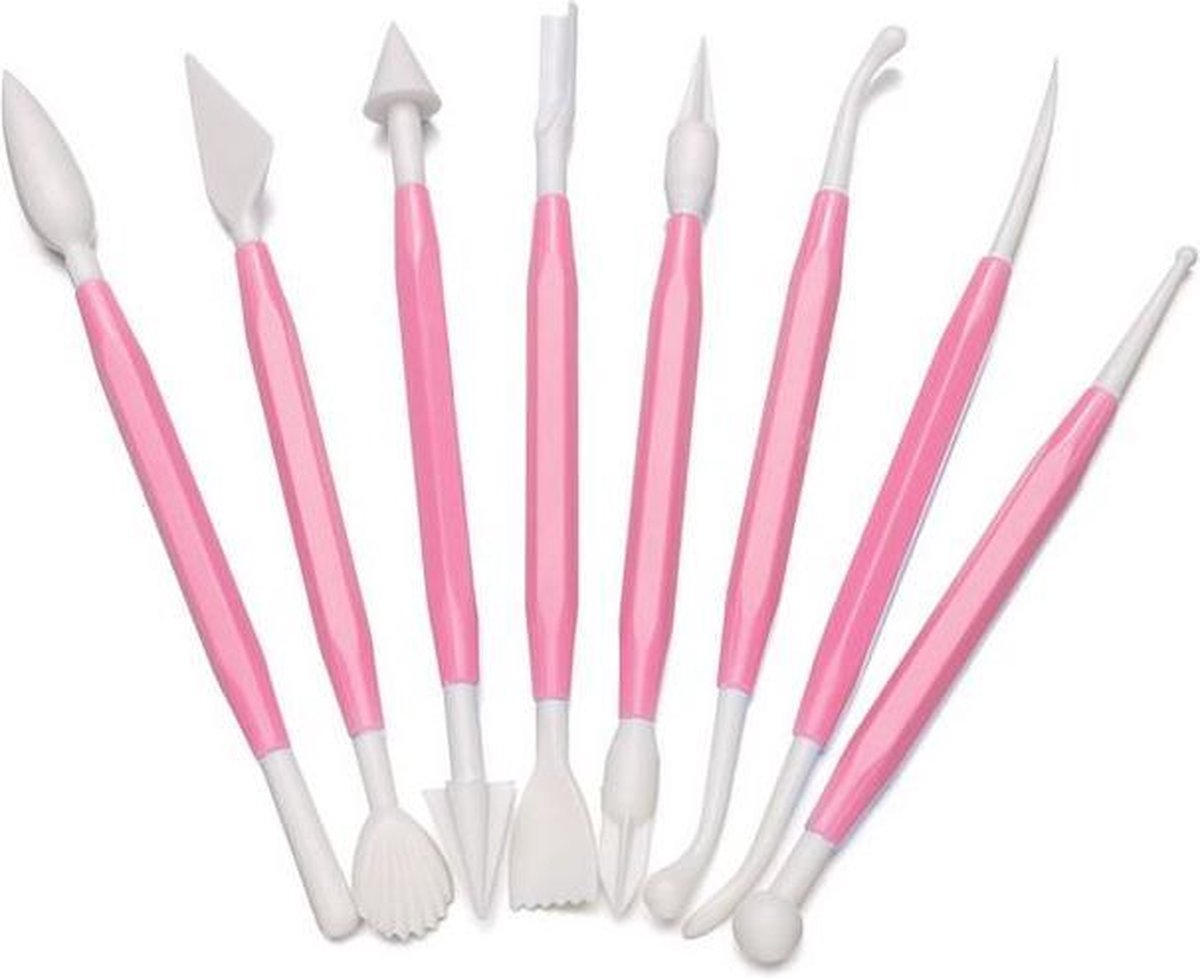 8-delige cake toolset - cupcake gereedschap - taarten decoreren