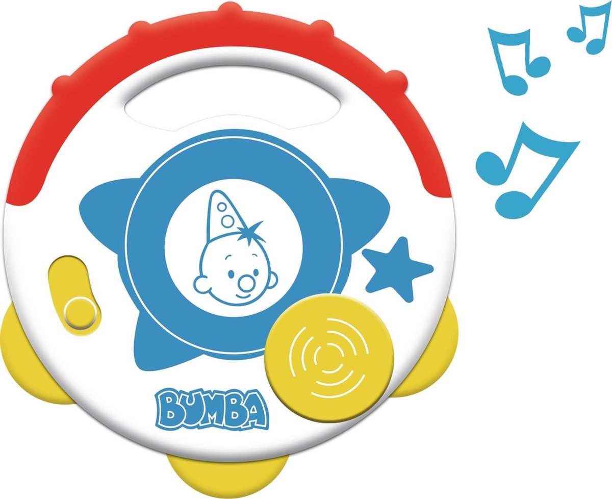 Bumba - Mijn eerste Tamboerijn - met Bumba muziek en geluidjes - inclusief batterijen