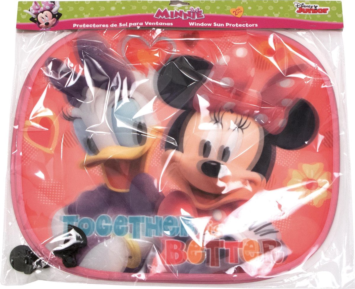 Arditex Zonnescherm Draw Minnie Junior 36 X 45 Cm 2 Stuks