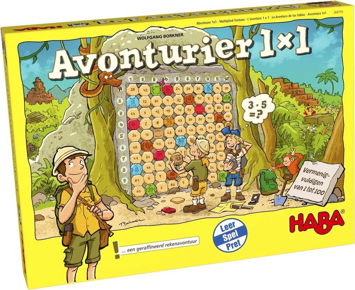 Spel - Avonturier 1x1 - 7+*