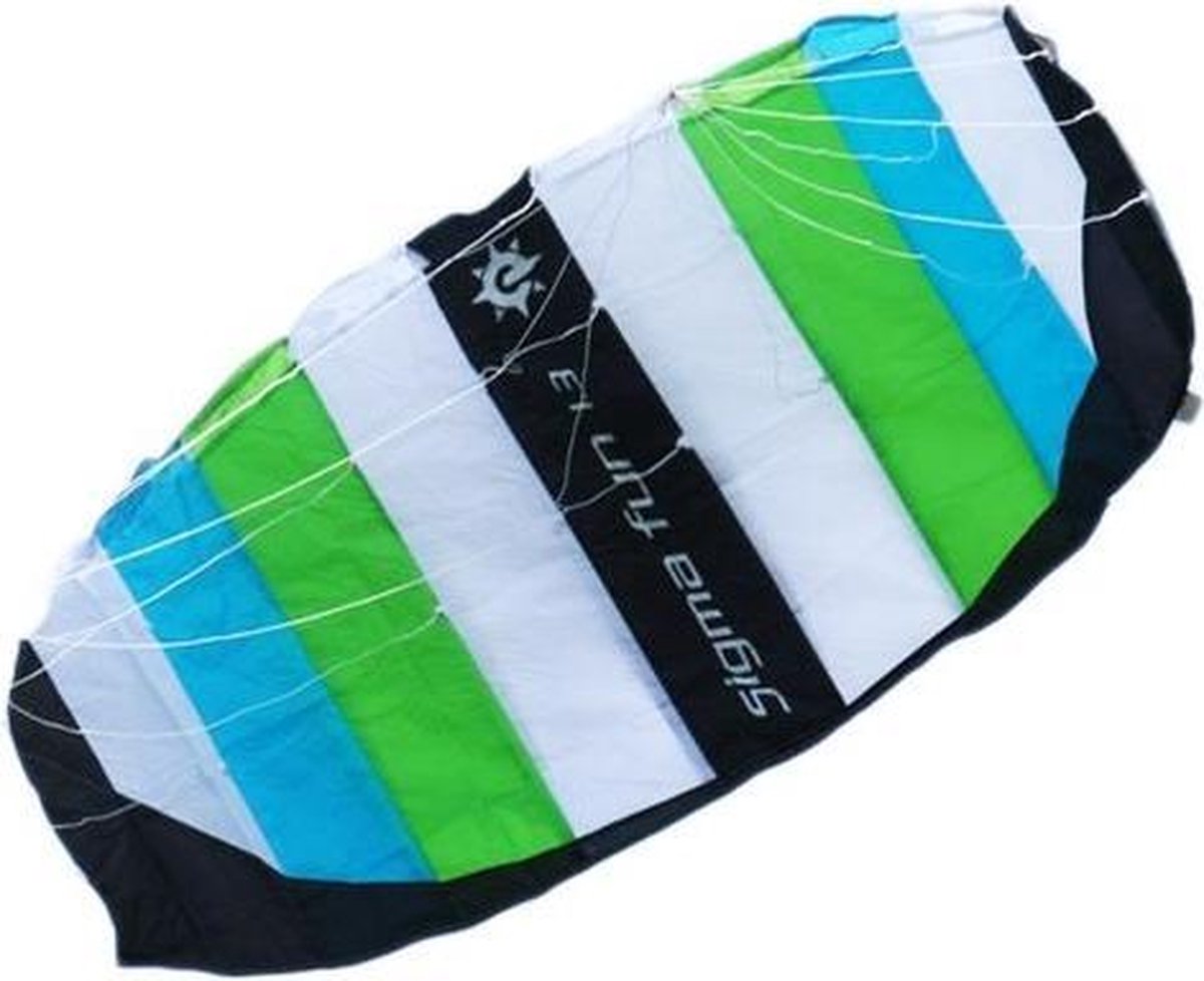 Elliot Sigma Fun Blue-Green 2-lijns matrasvlieger-2.0