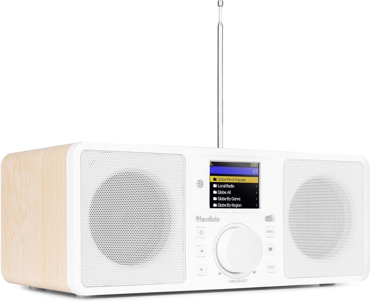 DAB radio met Bluetooth en wifi - Audizio Rome - DAB+ radio