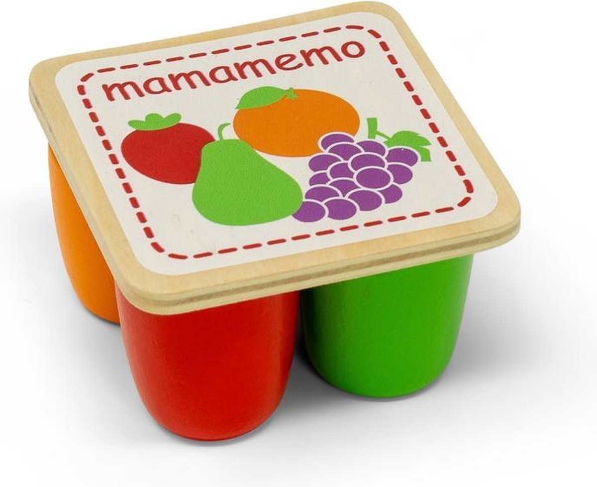 Mamamemo Mini Yoghurt Hout 7 Cm