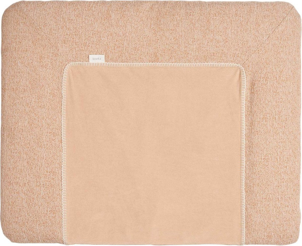 Koeka Aankleedkussenhoes Basel - caramel 78x90cm