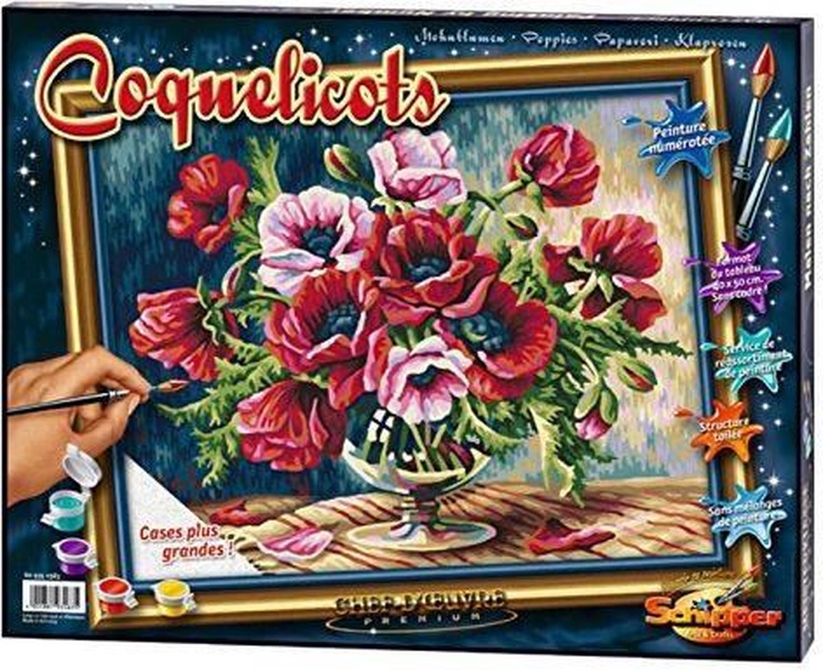 Schipper 609350548002 Coquelicots Schilderij