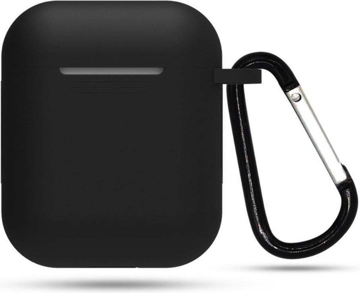 YPCd® Apple AirPods Hoesje - Zwart - Soft case