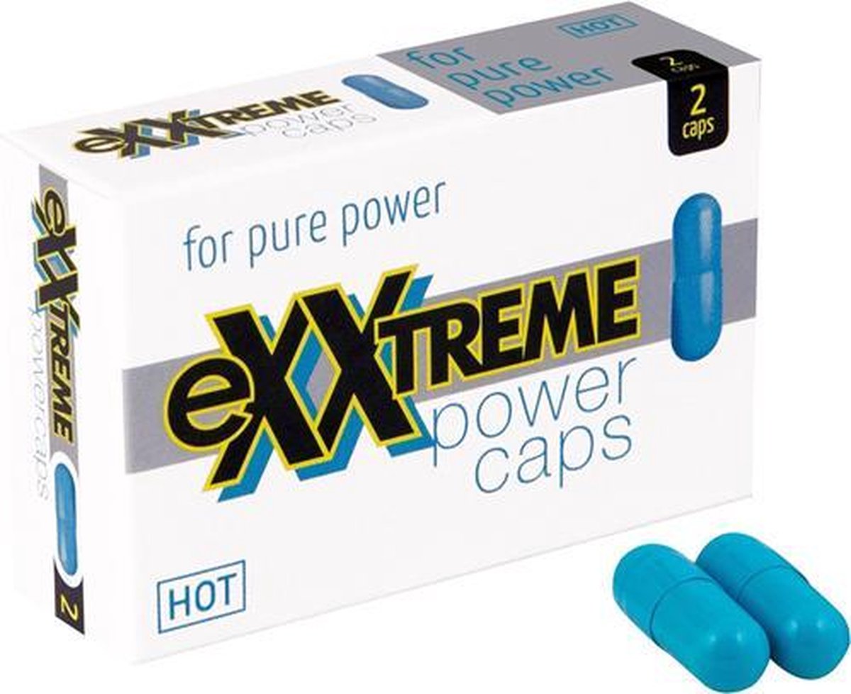 EXXtreme Potentie Pillen - 2 Capsules - Drogist - Voor Hem