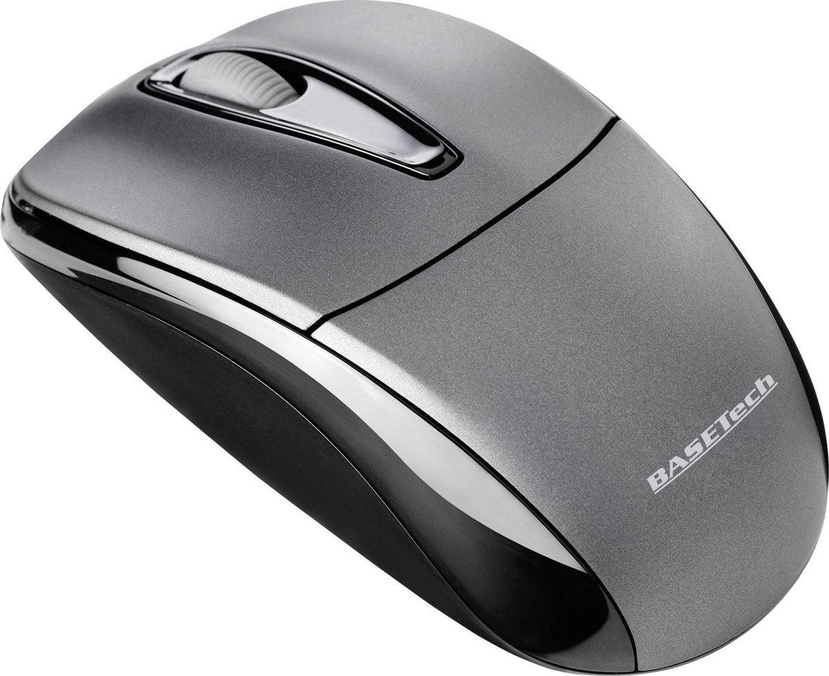 BASETech M105GX muis USB Type-A Optisch 1000 DPI Ambidextrous