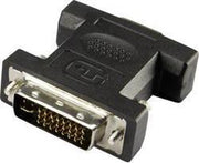 Renkforce RF-4212222 DVI / VGA Adapter [1x DVI-stekker 24+5-polig - 1x VGA-bus] Zwart