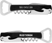 Nog eentje dan sommeliersmes Rustaagh - luxe flesopener/kurkentrekker - sommeliersmes - RVS