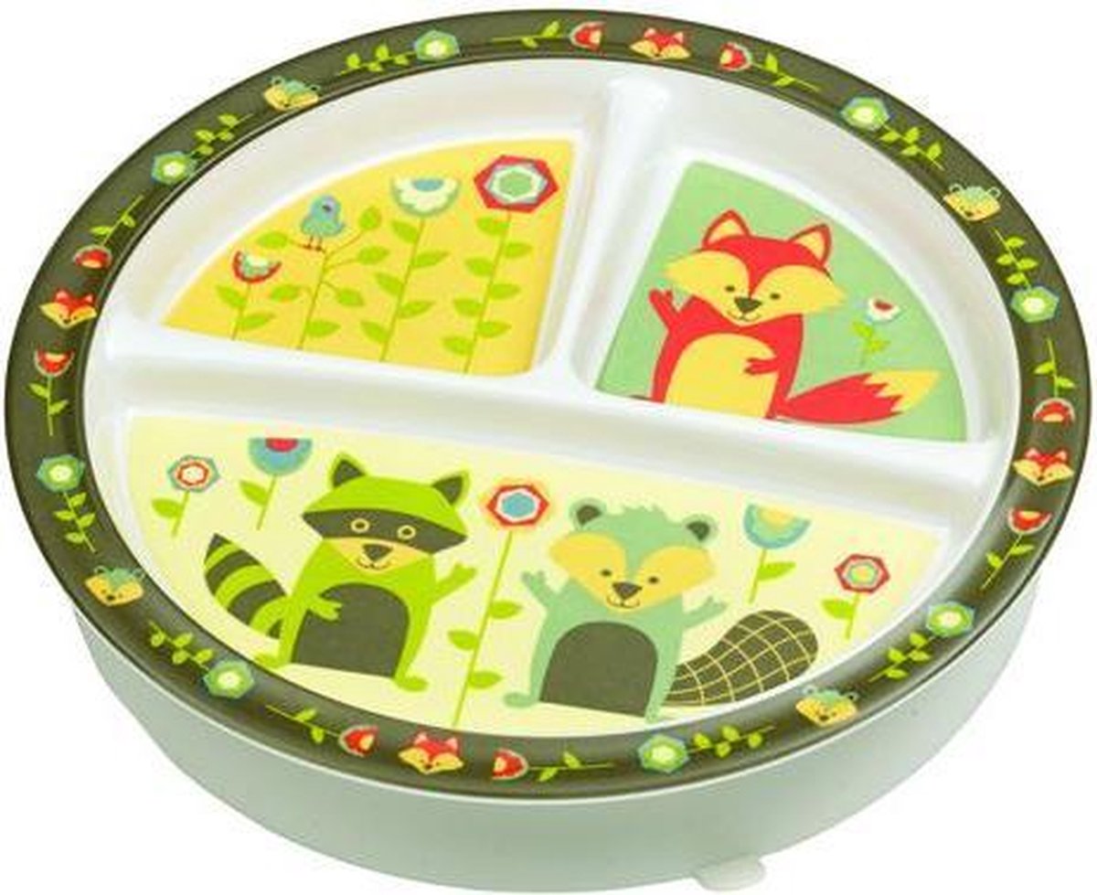 Sugar booger bord met 3 vakken fox