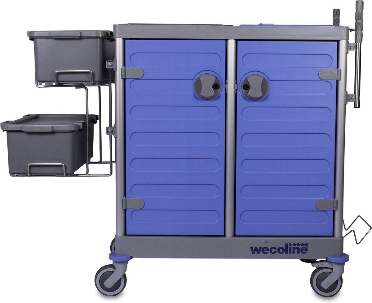 Wecoline | Allure | werkwagen | grijs | blauw