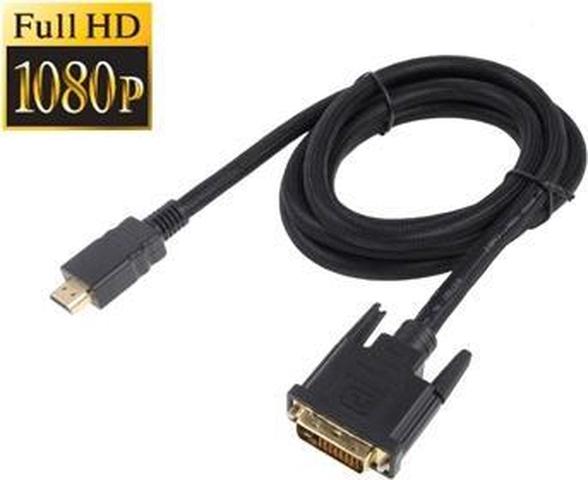 HDMI naar DVI kabel adapter Full HD 1