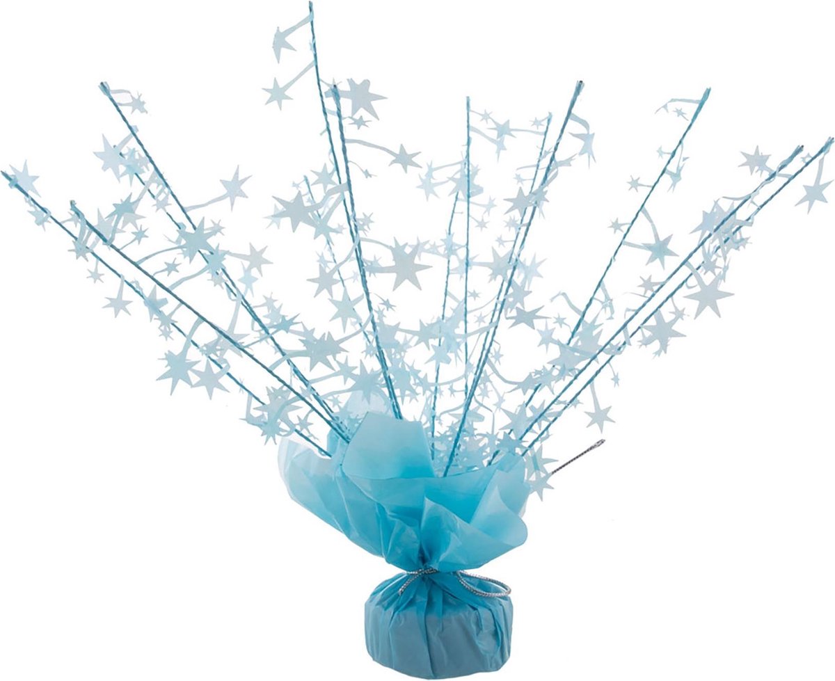 ESPA - Blauw helium ballon gewichtje - Decoratie > Decoratie beeldjes