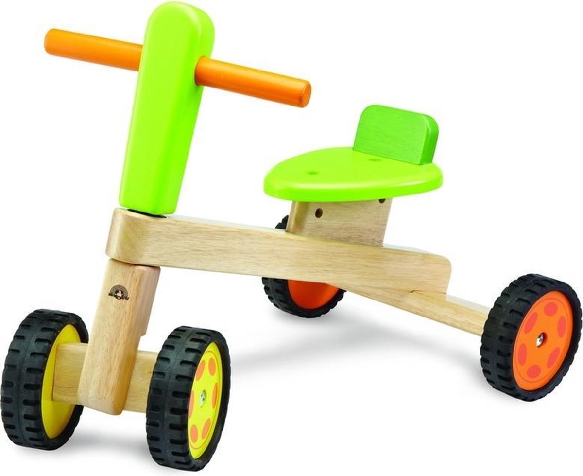 Wonderworld - Houten Loopfiets Groen