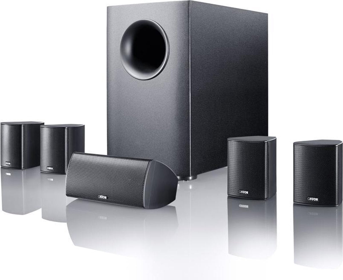 Canton Movie 135 5.1kanalen 620W Zwart luidspreker set