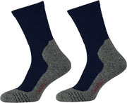 6-Pack Koele Wandelsokken Xtreme Hiking - Marine - Unisex - Maat 45-47